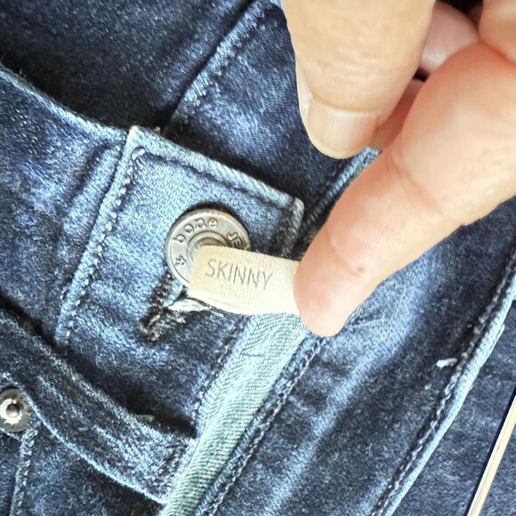 Rag & Bone Jeans Womens 26 Blue Olive Harrow Skinny Stretch Made USA Denim Pants - Picture 4 of 13